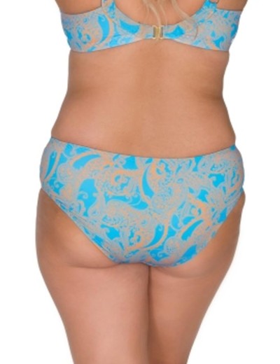 Плавки женские классические Akcent AN236, Цвет: голубой, Размеры: M, изображение 2