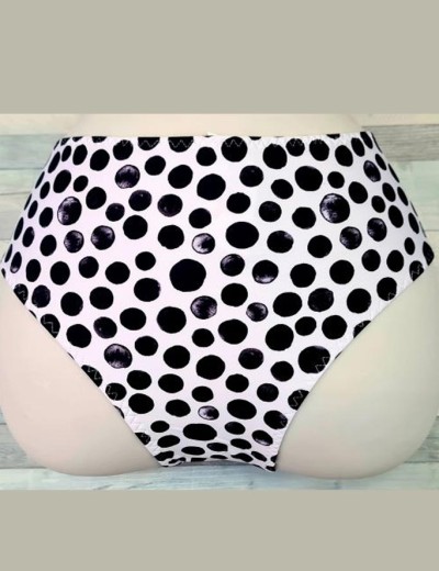 Плавки женские классические Akcent AN243, Цвет: черно-белый, Размеры: 2XL, изображение 2