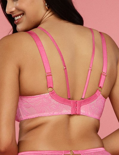 Бюстгальтер полумягкий Alles ARUBA PU, Цвет: розовый, Размеры: 85D, изображение 2