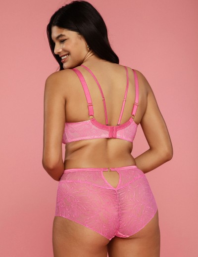 Бюстгальтер полумягкий Alles ARUBA PU, Цвет: розовый, Размеры: 85D, изображение 4