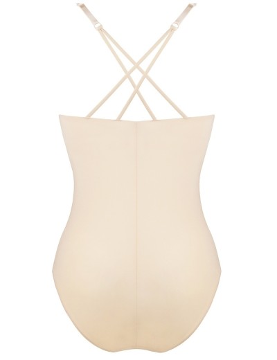 Боди со скрытым топом Amelie MILLA 2023 пудра new, Цвет: пудра, Размеры: S, изображение 8