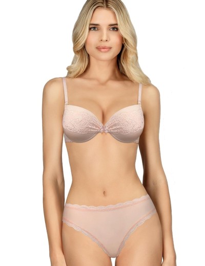 Бюстгальтер пуш-ап Amelie NINA 1008 розовый, Цвет: розовый, Размеры: 85B, изображение 2