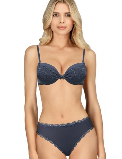 Бюстгальтер пуш-ап Amelie NINA 1008 синий, Цвет: синий, Размеры: 85C, изображение 2