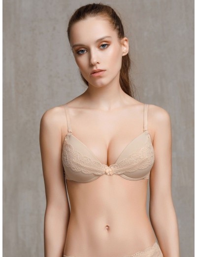 Бюстгальтер пуш-ап Amelie NINA 1008 телесный, Цвет: телесный, Размеры: 75D, изображение 5