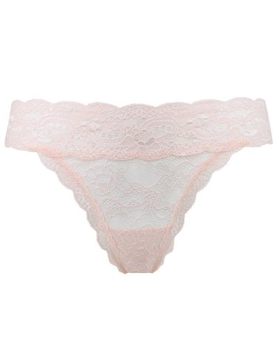 Кружевные трусы танга Amelie NINA 1009-2 розовый, Цвет: розовый, Размеры: 2XL, изображение 3