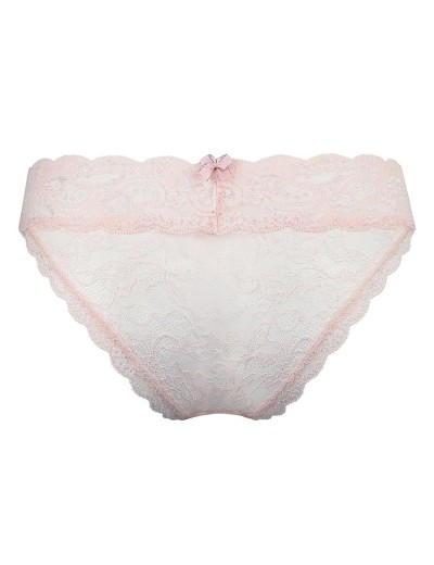 Кружевные трусы танга Amelie NINA 1009-2 розовый, Цвет: розовый, Размеры: 2XL, изображение 4