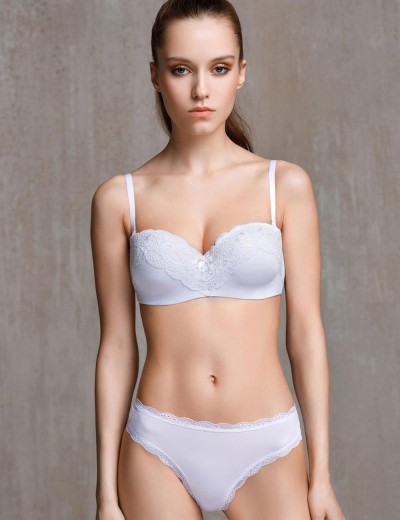 Бюстгальтер анжелика с пуш-ап Amelie NINA 1011 белый, Цвет: белый, Размеры: 75B, изображение 3