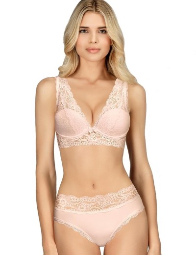 Бюстгальтер бралетт на косточках Amelie NINA 1012 розовый, Цвет: розовый, Размеры: 85A, изображение 3