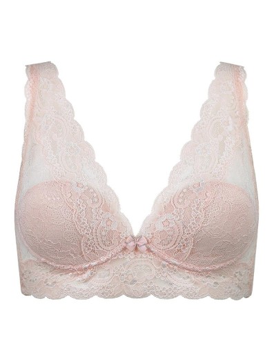 Бюстгальтер бралетт на косточках Amelie NINA 1012 розовый, Цвет: розовый, Размеры: 85A, изображение 4