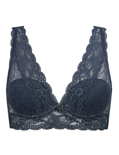 Бюстгальтер бралетт на косточках Amelie NINA 1012 синий, Цвет: синий, Размеры: 75B, изображение 4