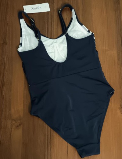 Закрытый купальник Kris Line BLUE MARE body soft roma, Цвет: темно-синий, Размеры: 100G, изображение 4