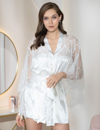 Сексуальная пижама тройка Mia-Amore ANETTA 7255 белый, Цвет: белый, Размеры: S, изображение 3