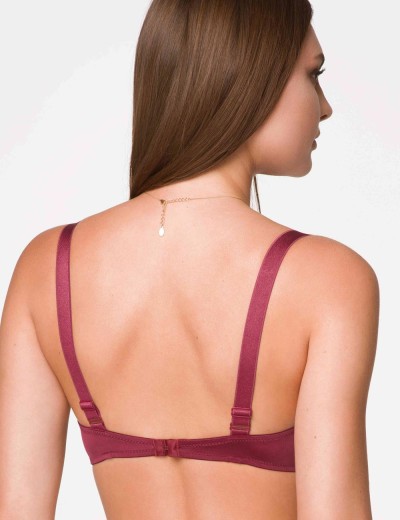 Бюстгальтер планж с пуш-ап VOVA PURCELL V49633, Цвет: яблочное масло, Размеры: 70B, изображение 2