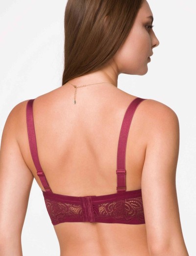 Бюстгальтер бралетт VOVA PURCELL V49612, Цвет: яблочное масло, Размеры: 70C, изображение 2