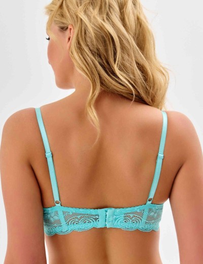 Бюстгальтер мягкий VOVA SNEJANNA V69606 бирюза, Цвет: бирюза, Размеры: 75B, изображение 3