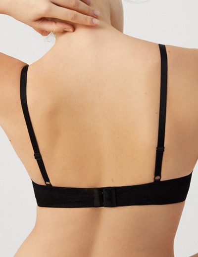 Бюстгальтер балконет пуш-ап Ysabel Mora 10001 SPECIAL YOU черный, Цвет: черный, Размеры: 75C, изображение 2