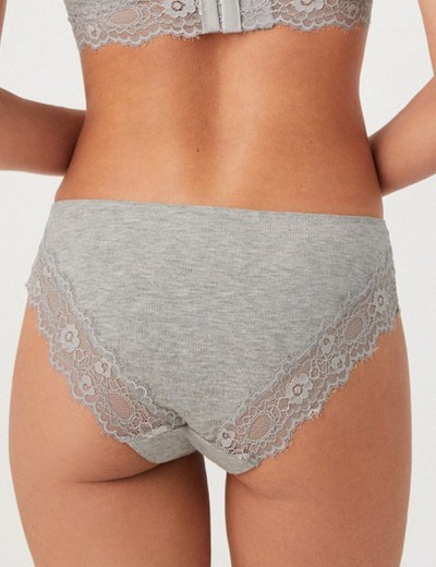 Трусики слипы Ysabel Mora 10429 SS22 MIDI серый, Цвет: серый, Размеры: M, изображение 2