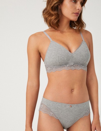 Трусики слипы Ysabel Mora 10429 SS22 MIDI серый, Цвет: серый, Размеры: M, изображение 3