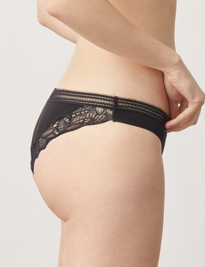 Трусы слипы Ysabel Mora 19309 MINI черный, Цвет: черный, Размеры: L, изображение 3