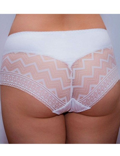 Трусы слипы высокие Albina L AFINA 480 белый, Цвет: белый, Размеры: S, изображение 2