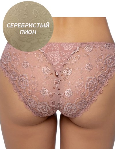 Трусы слипы Albina L GRACE 315 серебристый пион, Цвет: серебристый пион, Размеры: XL, изображение 2