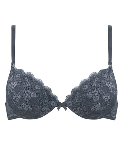 Бюстгальтер пуш-ап Amelie POLINA 2008 серо-синий, Цвет: серо-синий, Размеры: 75B, изображение 3