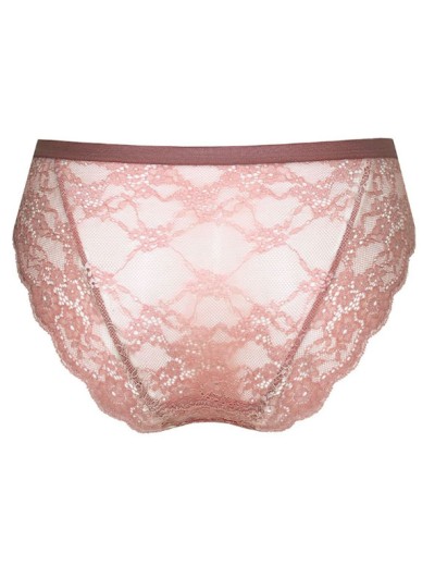 Кружевные трусы слипы Amelie POLINA 2009-2 розовый, Цвет: розовый, Размеры: M, изображение 2