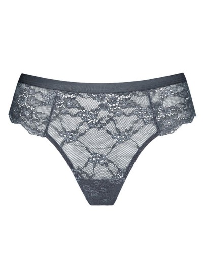Кружевные трусы слипы Amelie POLINA 2009-2 серо-синий, Цвет: серо-синий, Размеры: L, изображение 3