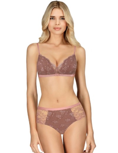 Бюстгальтер триангул без косточек Amelie POLINA 2013 макадами, Цвет: макадами, Размеры: 80C, изображение 2