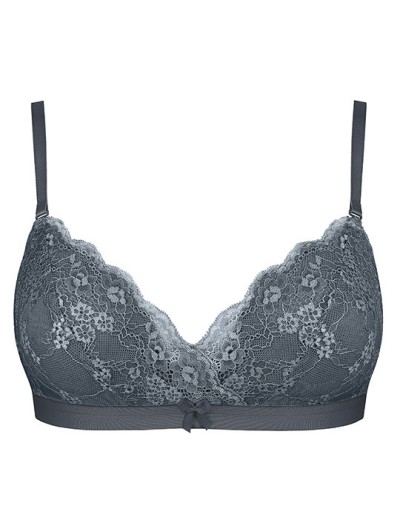 Бюстгальтер триангул без косточек Amelie POLINA 2013 серо-синий, Цвет: серо-синий, Размеры: 85C, изображение 3