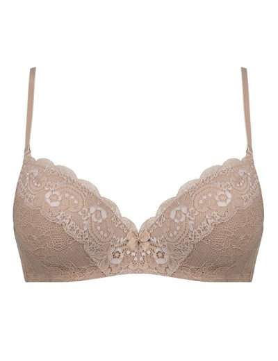 Бюстгальтер балконет с пуш-ап Amelie NINA 1010 телесный, Цвет: телесный, Размеры: 70B, изображение 4