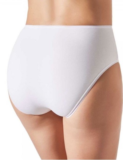 Высокие трусы слипы Janira ESENCIAL LACE 1031526 blanco, Цвет: blanco (белый), Размеры: L, изображение 2