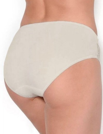 Высокие трусы слипы Janira ESENCIAL LACE 1031526 dune, Цвет: dune (песочный), Размеры: XL, изображение 2