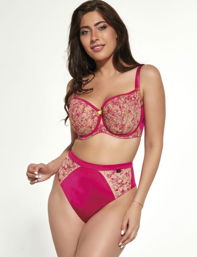 Высокие стринги Kris Line CANDY PINK stringi high waist, Цвет: розовый, Размеры: L, изображение 5