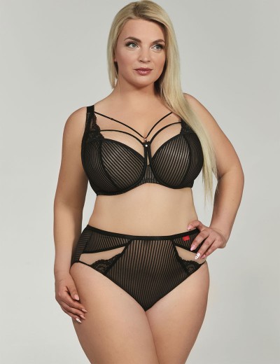 Бюстгальтер мягкий с подкроем Kris Line MIRACLE soft full cup, Цвет: черный, Размеры: 95J, изображение 2