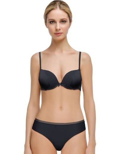 Бюстгальтер с гелевым пуш-ап Mioocchi MADLEN 7730 nero, Цвет: nero (черный), Размеры: 80C, изображение 3