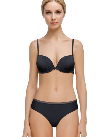 Трусы бразилиана Mioocchi MADLEN 7830 nero, Цвет: nero (черный), Размеры: XL, изображение 3