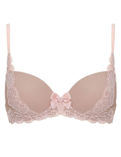 Бюстгальтер балконет Mioocchi MARTA 7571 magnolia, Цвет: magnolia (магнолия), Размеры: 80D, изображение 4