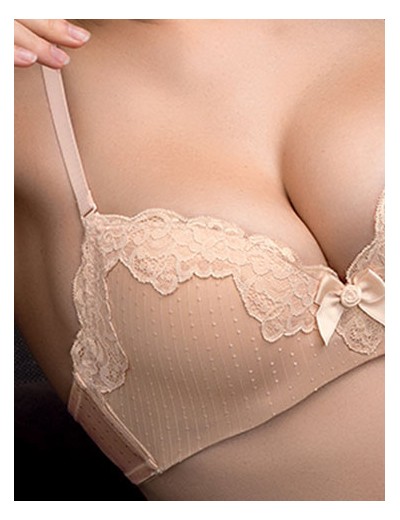 Бюстгальтер балконет пуш-ап Mioocchi MARTA 7572 cipria, Цвет: cipria (пудровый), Размеры: 85C, изображение 4