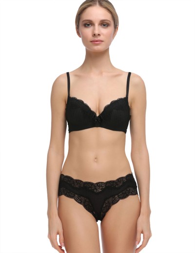 Бюстгальтер балконет пуш-ап Mioocchi MARTA 7572 nero, Цвет: nero (черный), Размеры: 85D, изображение 3