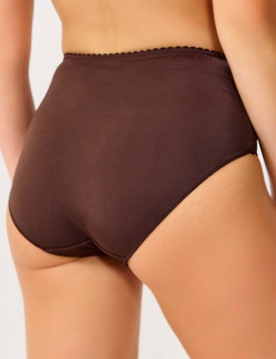 Трусы макси Novella 010 шоколад, Цвет: шоколад, Размеры: XL, изображение 2