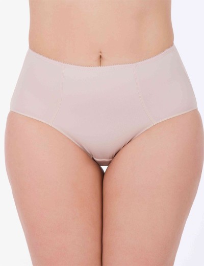 Трусы слипы миди Novella 105 серебристый пион, Цвет: серебристый пион, Размеры: 5XL, изображение 3