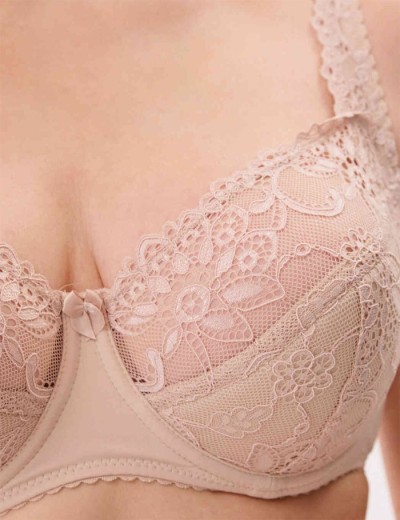 Бюстгальтер полумягкий Novella 140 серебристый пион, Цвет: серебристый пион, Размеры: 75H, изображение 2