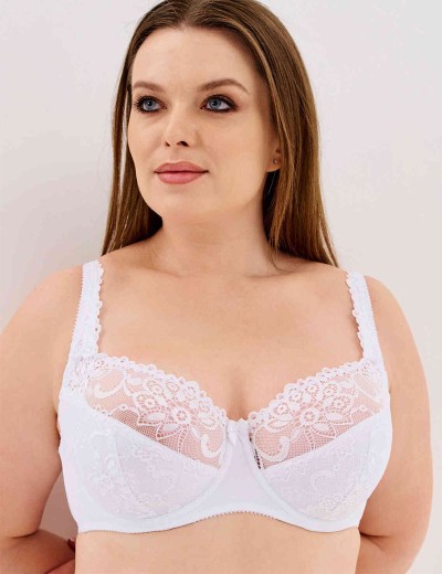 Бюстгальтер полумягкий Novella 140 белый, Цвет: белый, Размеры: 75D, изображение 4