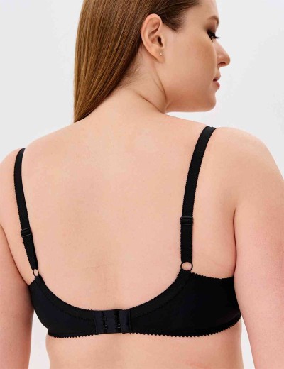 Бюстгальтер полумягкий Novella 140 черный, Цвет: черный, Размеры: 75E, изображение 2