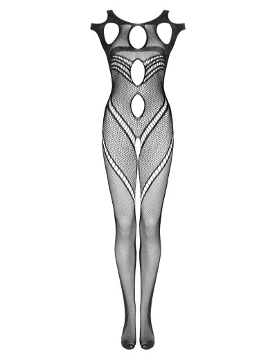 Черный бодистокинг Obsessive G 322, Цвет: черный, Размеры: S/M/L, изображение 5