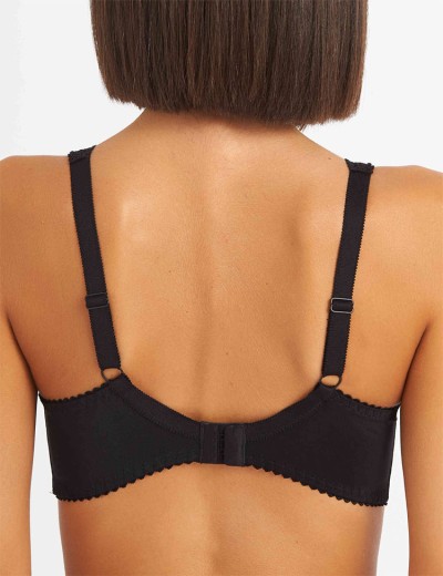 Бюстгальтер балконет Simona M 530/30 черный, Цвет: черный, Размеры: 80C, изображение 2