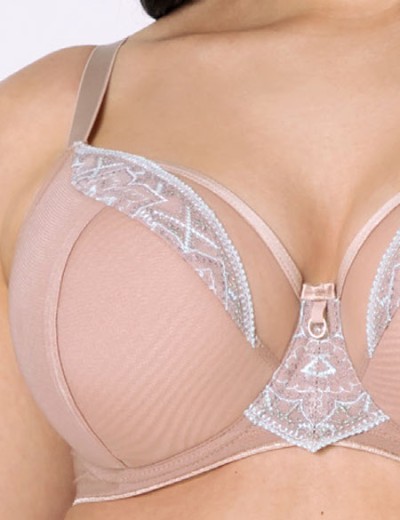 Бюстгальтер полумягкий Subtille GLORIA MOCCA semi-soft, Цвет: мокка, Размеры: 70E, изображение 2