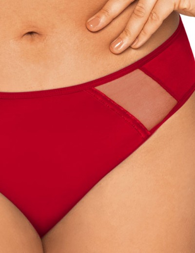 Трусы слипы Ava NOVATO LUX 1030/1 figi красный, Цвет: красный, Размеры: S, изображение 2