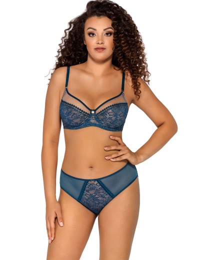 Трусы слипы Ava CRYSTAL 1396 figi деним, Цвет: деним, Размеры: 3XL, изображение 2